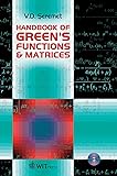 Handbook on Green's Functions and Matrices