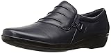 Clarks Women's Everlay Heidi Slip-On Loafer, Navy