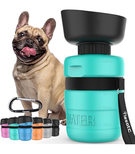Springer Dog Water Bottle | Portable Travel Water Bottle Dispenser