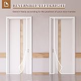 Yotache Side Opening Fly Screen for Doors 80x200 cm White view 5