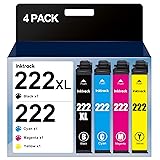 Inktrack 222XL Ink Cartridges Combo Pack for Epson