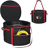 NettyPro Fire Pit Carry Bag Compatible with 19 Inch Outland 893/823/863 &amp; Solo Stove Bonfire 19.5" Propane Firebowl, Fire Pit Carrying Case for Outdoor Camping Portable Fit Ciays Smokeless Gas Firepit