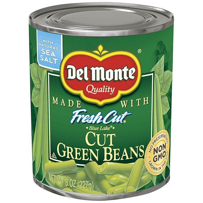 Del Monte Canned Fresh Cut Green Beans, 8-Ounce