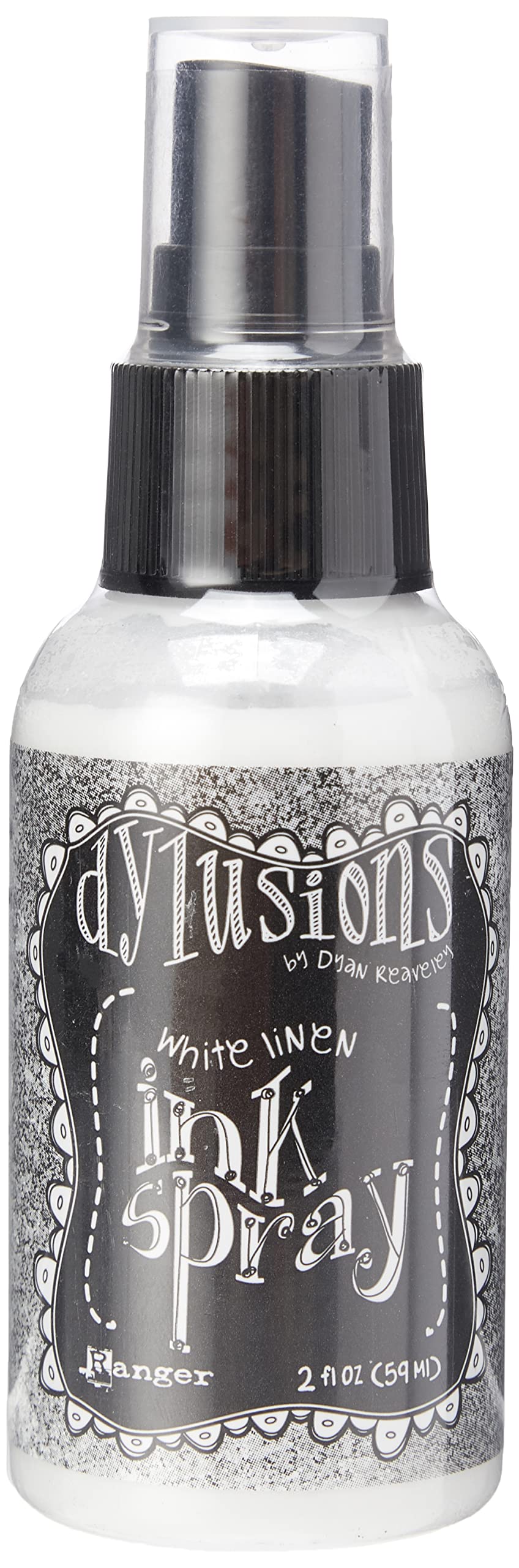 Ranger Dylusions By Dyan Reaveley Ink Spray 2oz-White Linen,, 3.55 x 3.55 x 11.17 cm
