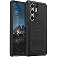 Rokform - Galaxy S24 Ultra Case, Rugged Series, Magnetic Case with Twist Lock, Drop Tested Armor (Black)