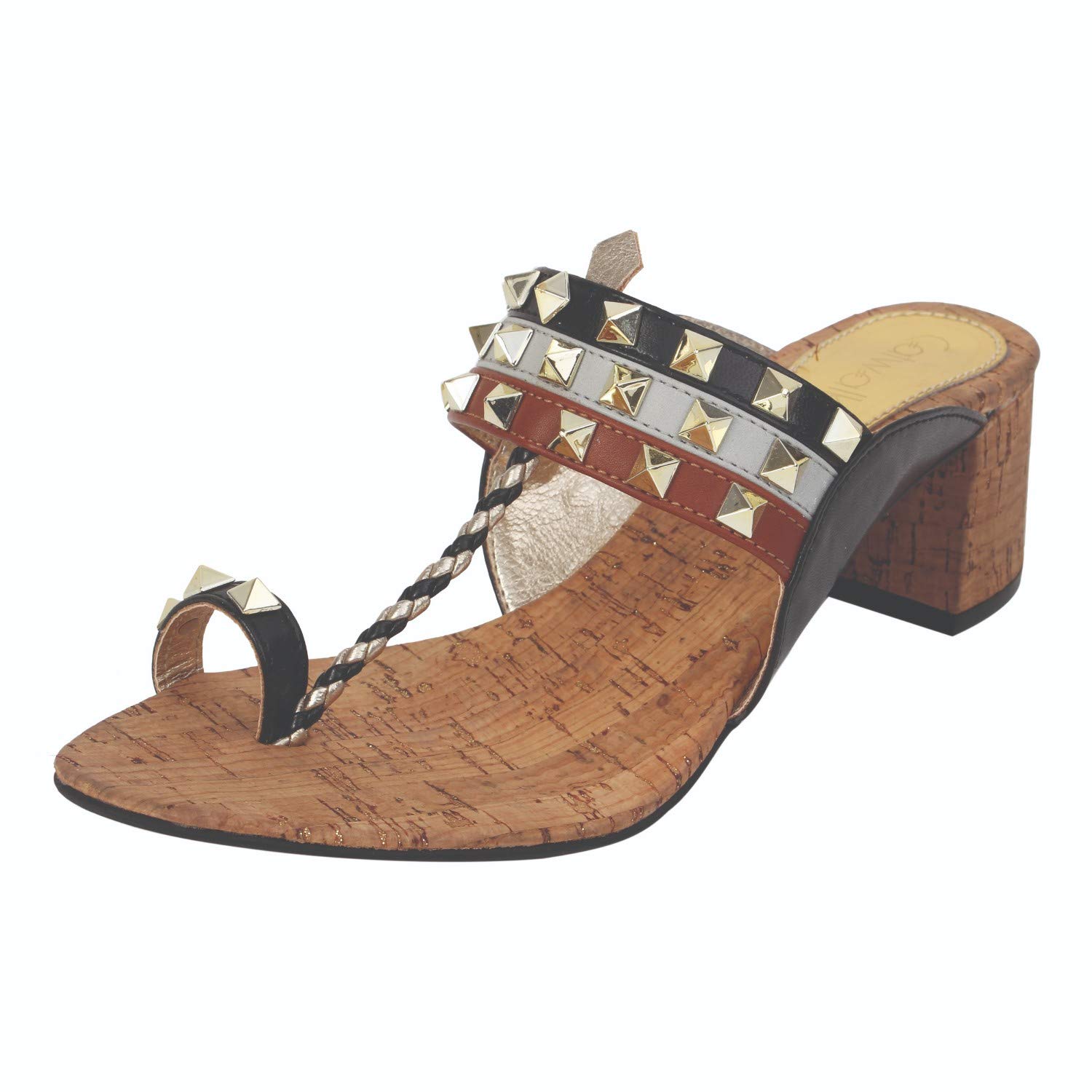 catwalk multi color sandals