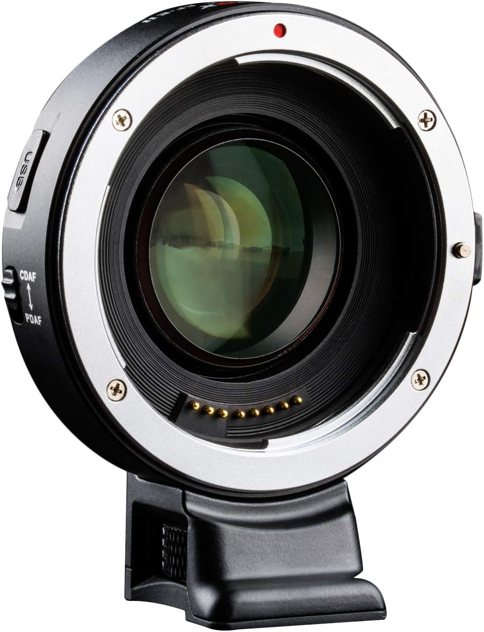 VILTROX EF-E II Auto Focus Lens Mount Adapter 0.71x Focal Reducer Speed Booster with CDAF/PDAF Switch for Canon EF Lens to Sony E-Mount Camera A9 A7RIII A7RII A7III A6500 A6300 A6400 A7SII A7R