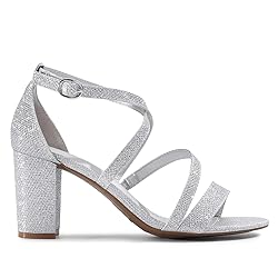 DREAM PAIRS Women’s Ankle Strap Dress Pump Low