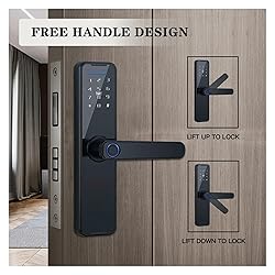 LEIXYOO Tuya WiFi Digital Electronic Smart Door