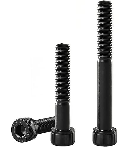 BinifiMux 10pcs M8 X 16mm Flanged Hex Head Bolts Flange Hexagon Screws, Full Thread, Grade 10.9