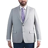 Haggar Mens The Active Series Classic Fit Gabardine Blazer (Regular and Big and Tall Sizes)