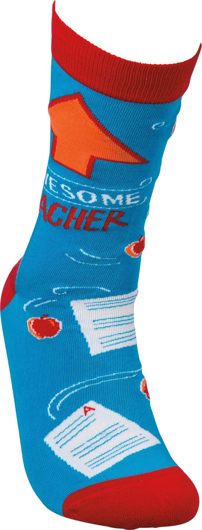 Primitives by Kathy LOL Made You Smile Silly Socks, Cat Is Home