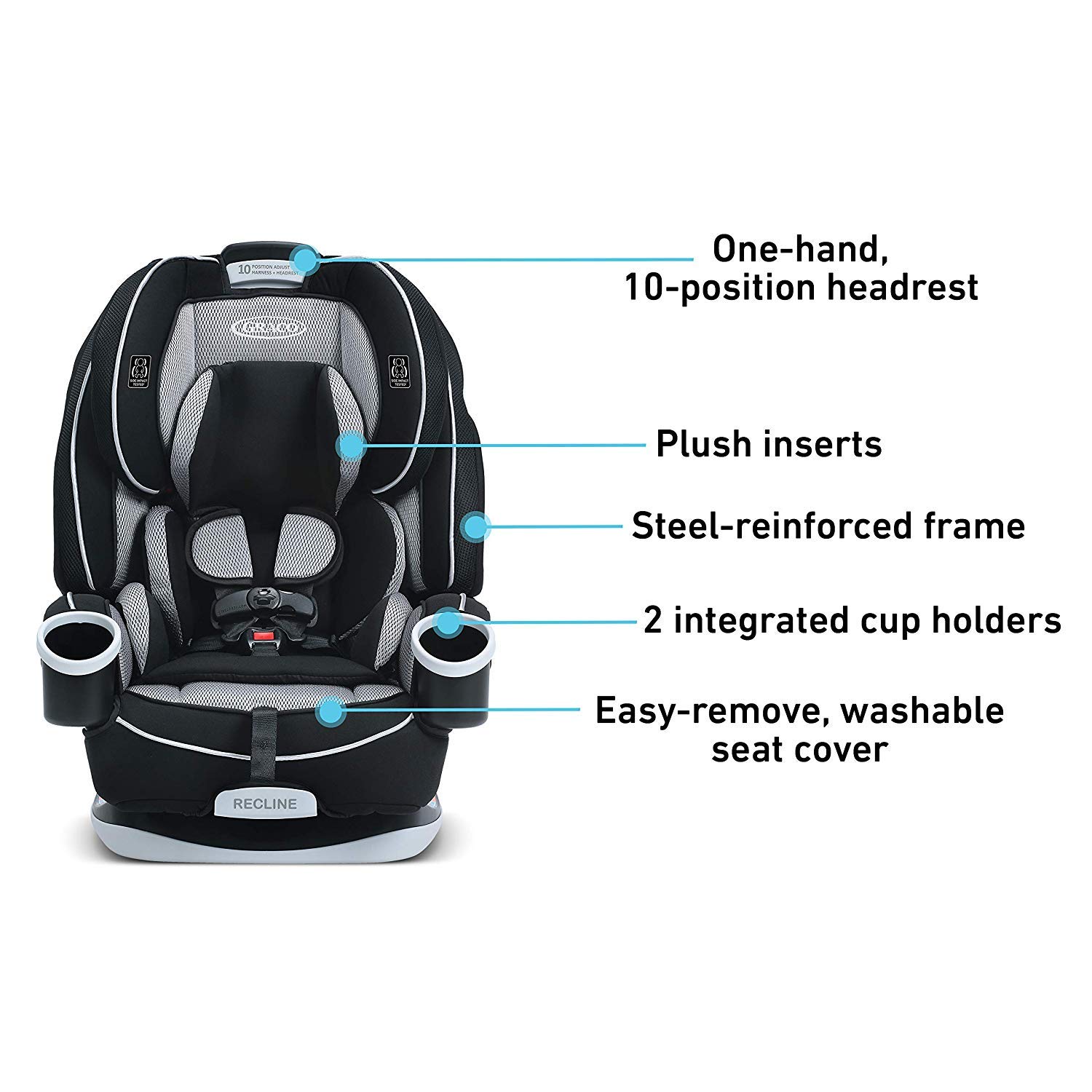 Graco 4Ever 4in1 Convertible Car Seat, Matrix Buy Online in UAE