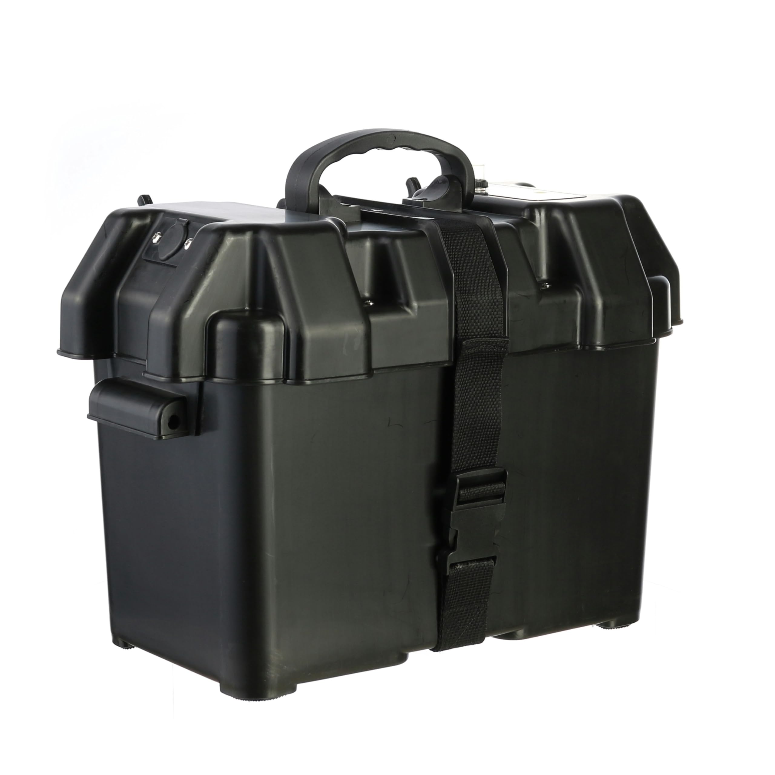 Newport Trolling Motor Smart Battery Box Power Center with USB and DC Ports, Medium