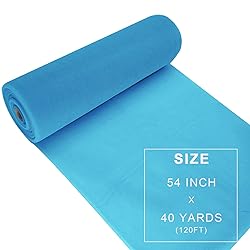 Turquoise Tulle Fabric Roll Spool Bolt