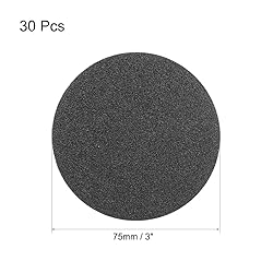 uxcell 3 Inch Wet Dry Sanding Discs 100 Grit Hook