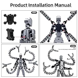 Already Assembled T13 Action Figure Accessories,T13