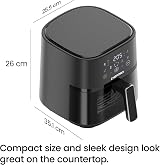 Chefman Air Fryer 3.75L Compact Hi-Fry Technology Easy-View Window view 8