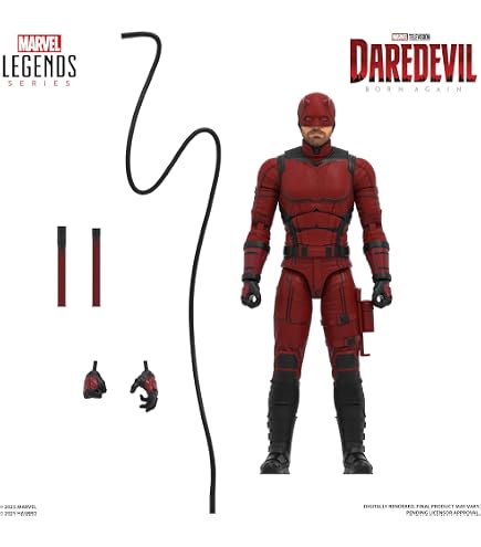 Amazon.com: Kotobukiya The Defenders Series Daredevil Black Suit