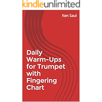 Daily Warm-Ups for Trumpet with Fingering Chart book cover