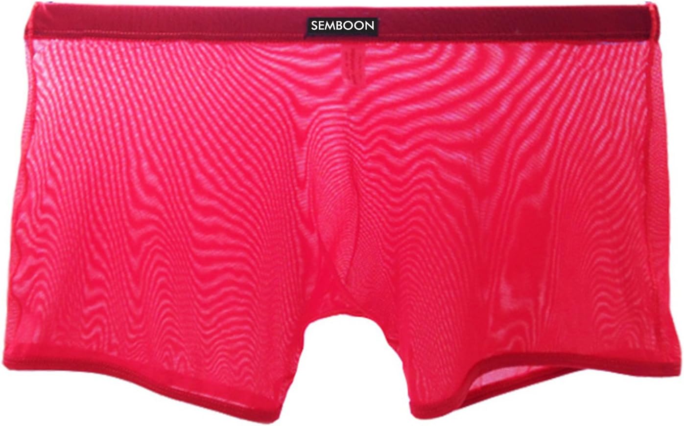 Semboon Men One Piece Pouch Soft Mesh Boxers Briefs/Trunks Underwear Underpants