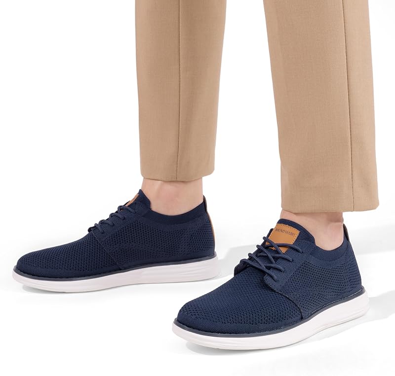 Sapatos de Vestir de Verão Masculinos com Atacadores, Azul, 40