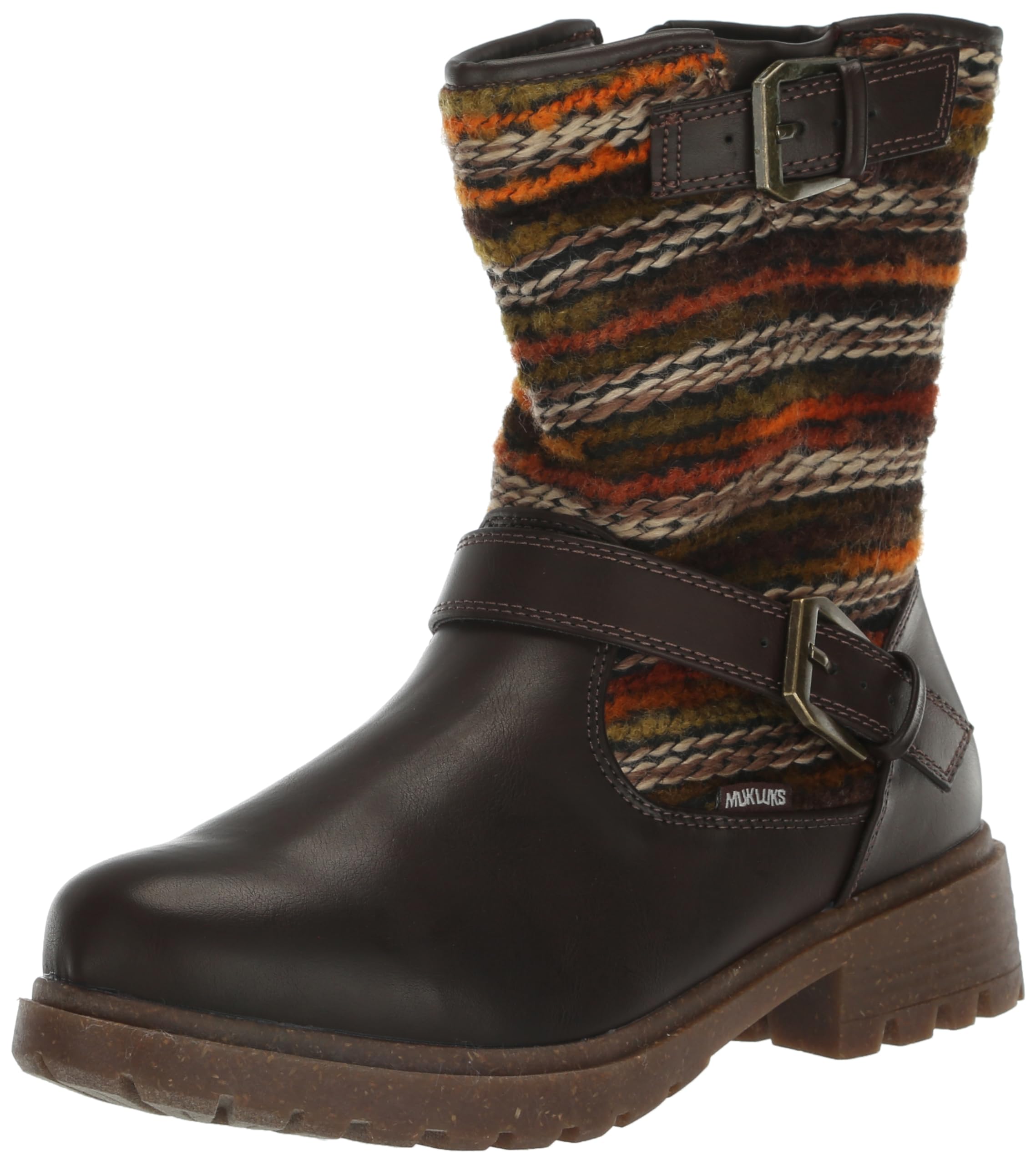 Photo 1 of MUK LUKS Women's Scarlett Sasha Fashion Boot, Dk Brown, 7