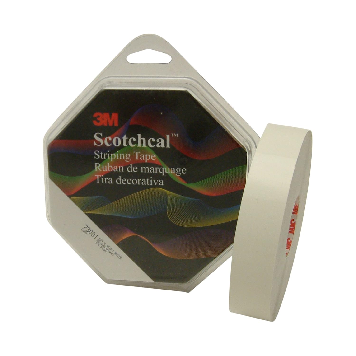 3M Scotch Scotchcal Striping Tape: 1 in. x 50 yds. (White)