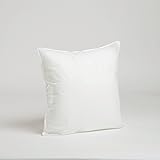 Foamily Premium Hypoallergenic Stuffer Pillow Insert Sham Square Form Polyester, 16" L X 16" W, Standard/White