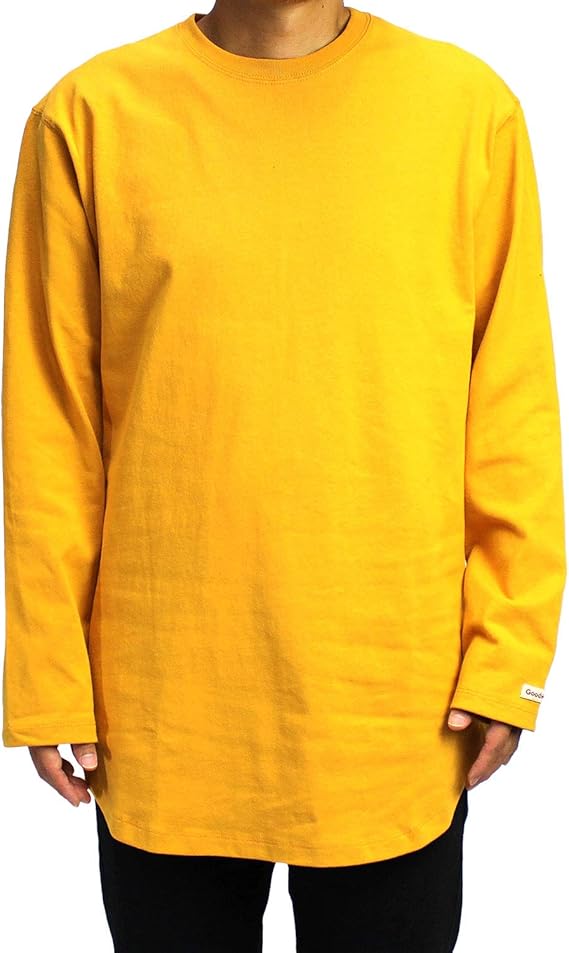 Amazon グッドウェア Goodwear Usaコットンロング丈ロンt Tシャツ カットソー 通販