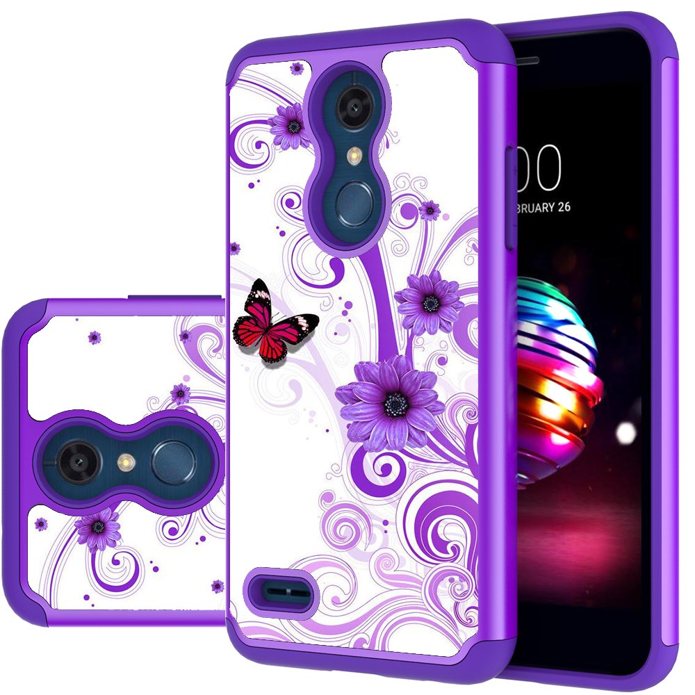 Best cell phone case for att lg k20 purple