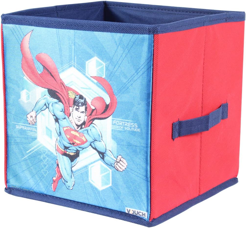 SuperMan Storage Box for Toys, Kids Organiser, Foldable Toys Organizer