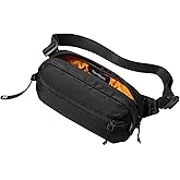 tomtoc 1.5L Sling Bag with RFID Blocking, Crossbody Bag Minimalist Chest Shoulder Pack for Men and Women, Water-Resistant Lig