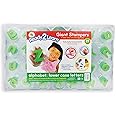 READY 2 LEARN Giant Stampers - Alphabet - Lowercase - Easy to Hold Foam Stamps for Kids - Arts and Crafts Stamps for Displays, Posters, Signs and DIY Projects, 4 in Dia, Multi, Set of 28