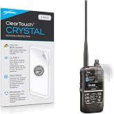 BoxWave Screen Protector Compatible with Icom ID-52A - ClearTouch Crystal (2-Pack), HD Film Skin - Shields from Scratches for Icom ID-52A