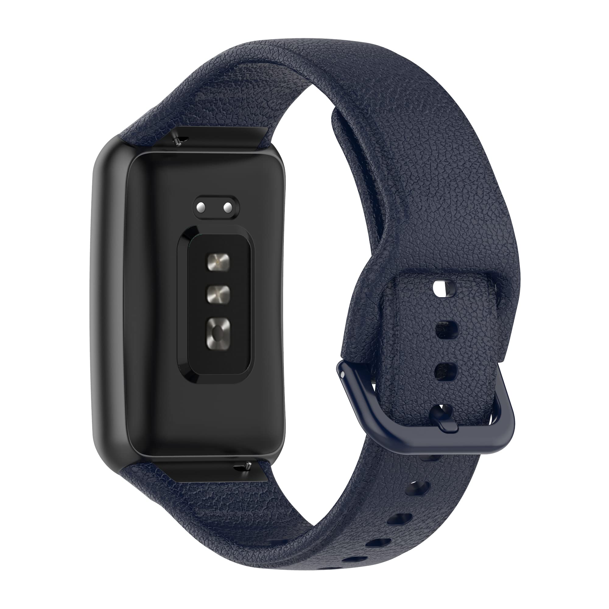 BoLuo Silicone Sport Watch Band, Compatible for Oppo Watch Free, Blue (46mm Standard/NFC), Replacement Wrist Strap