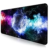 Large Extended Gaming Mouse Pad with Stitched