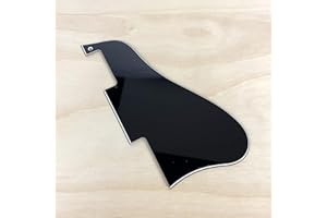 GUITAR TOOLS USA Pickguard Plate - ES - 335 3 ply Black - Hosco