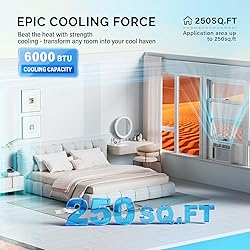 ROVSUN Smart 6000 BTU Window Air Conditioner with