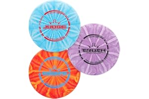 D·D DYNAMIC DISCS Dynamic Discs Prime Burst Disc Golf Starter Set (3 Pack) | Beginner Disc Golf Set for Men & Women of All Ages | Judge, Emac Truth, Escape | Grippy Base Plastic (Colors May Vary)