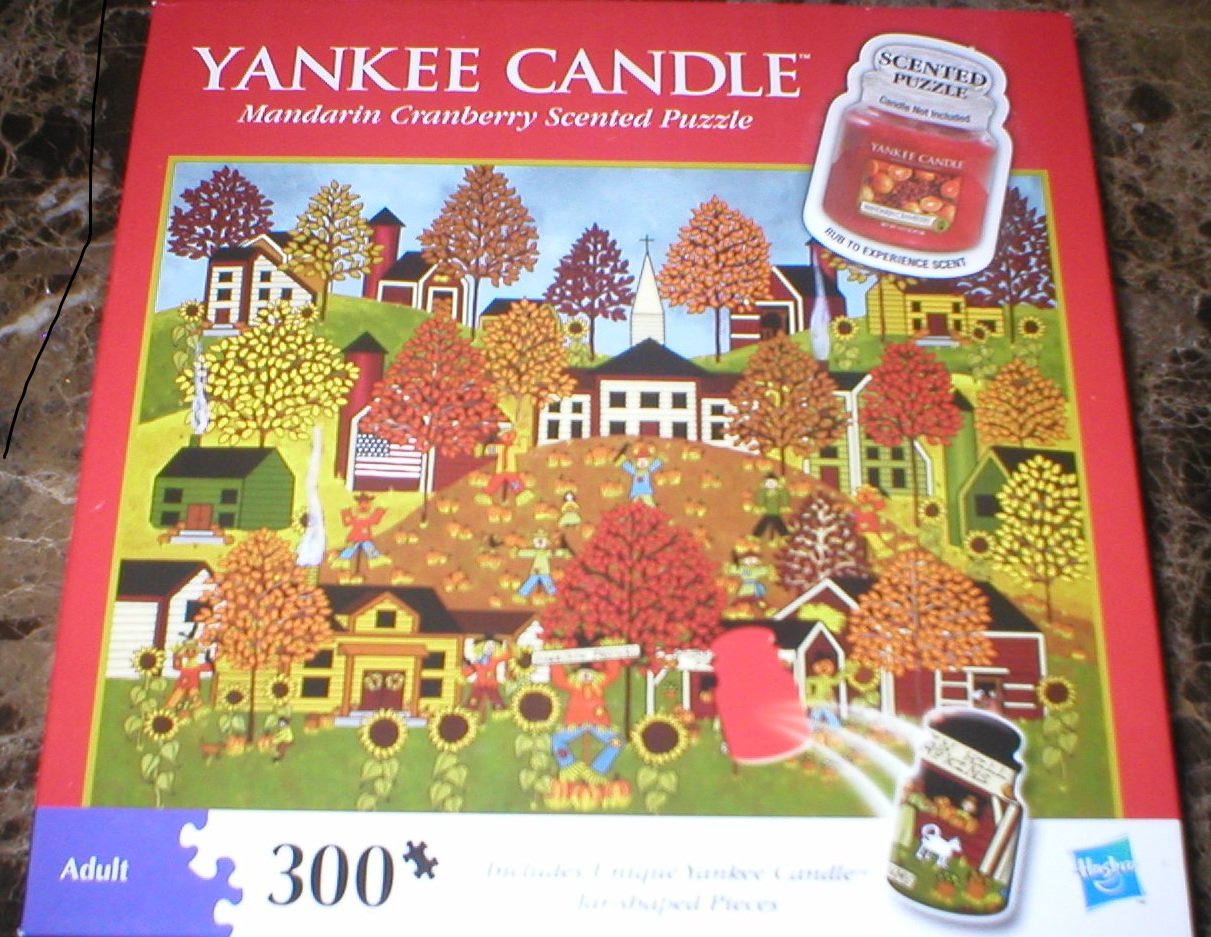 Yankee Candle 300 Piece Scented Puzzle Mandarin Cranberry