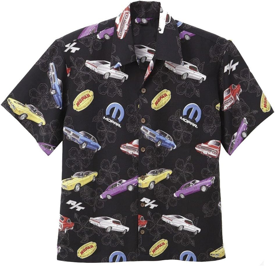 David Carey Dodge Charger Classic Mopar Cars Camp Hawaiian Shirt