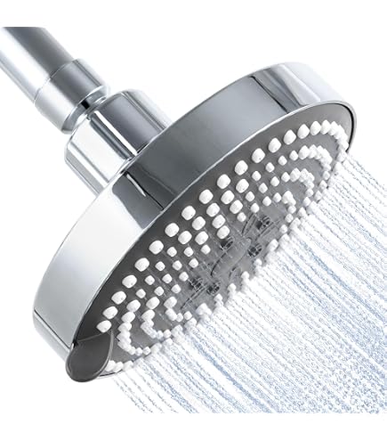Pommeau de douche haute pression 4 pouces, pomme de douche fixe Pommeau de douche haute pression 4 pouces, pomme de douche fixe