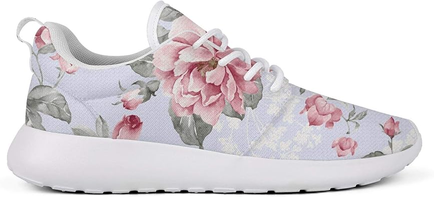 floral tennis shoes