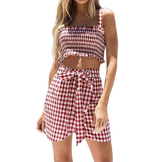 jumpsuit with shorts and skirt