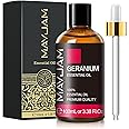 Geranium Essential Oil, MAYJAM Pure Essential Oils for Diffusers, Massage, Geranium Oil for Soap Candle Making, Huge 3.38FL.OZ Bottle