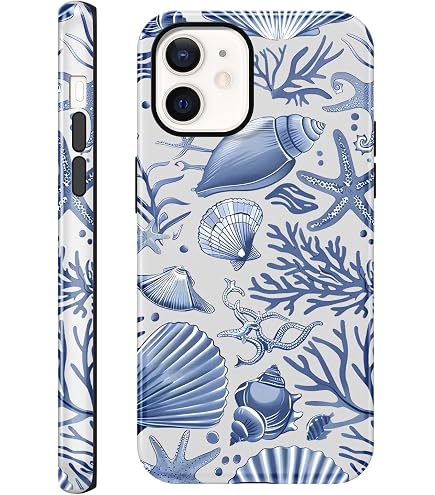 Amazon.com: Zrutru 2 Pack Cute Ocean Phone Case for iPhone 12/12