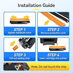 17A Black Toner Cartridge 2-Pack with Chip