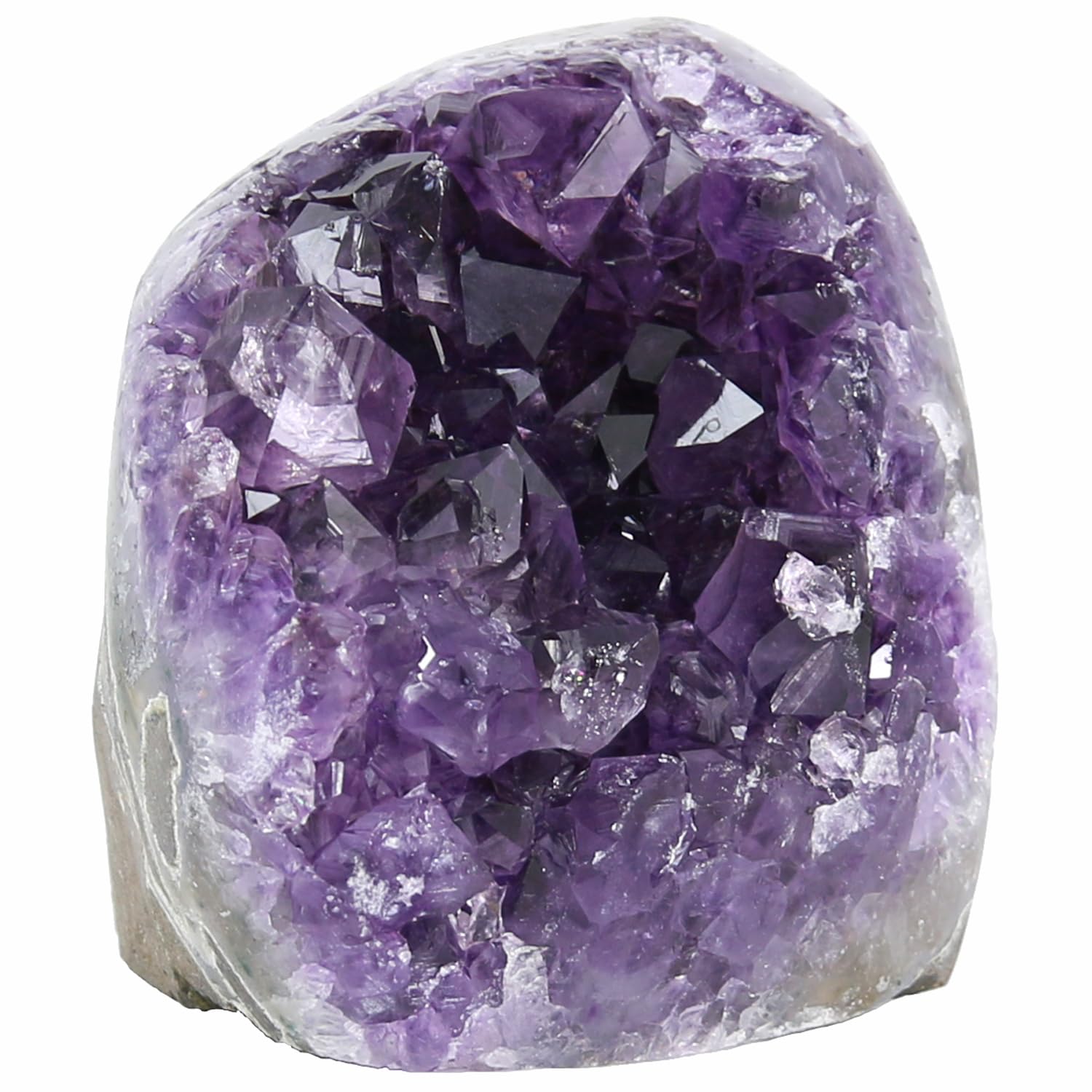 Nvzi Amethyst Crystal Rock, Real Amethyst Stone, Amathesis Crystal Cluster Geode, Purple Crystals and Healing Stones, Amatista Piedra Natural, Cuarzos Originales De Energia Y Piedras, Columnar(250G)