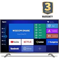 Impex 146 cm (58 Inches) 4K Ultra HD Smart LED TV GLORIA 58 SMART UHD (Black) (2019 Model)